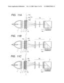 Optical unit, video display apparatus, and color switching method diagram and image