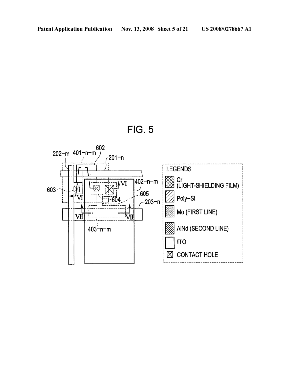 DISPLAY DEVICE AND ELECTRONIC APPARATUS INCLUDING DISPLAY DEVICE - diagram, schematic, and image 06