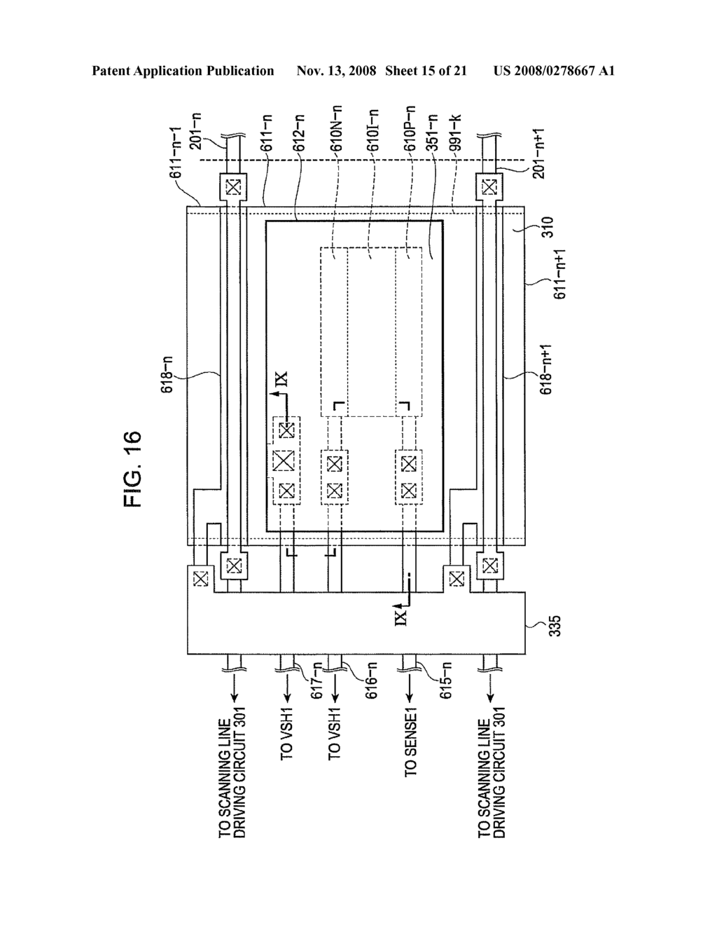 DISPLAY DEVICE AND ELECTRONIC APPARATUS INCLUDING DISPLAY DEVICE - diagram, schematic, and image 16