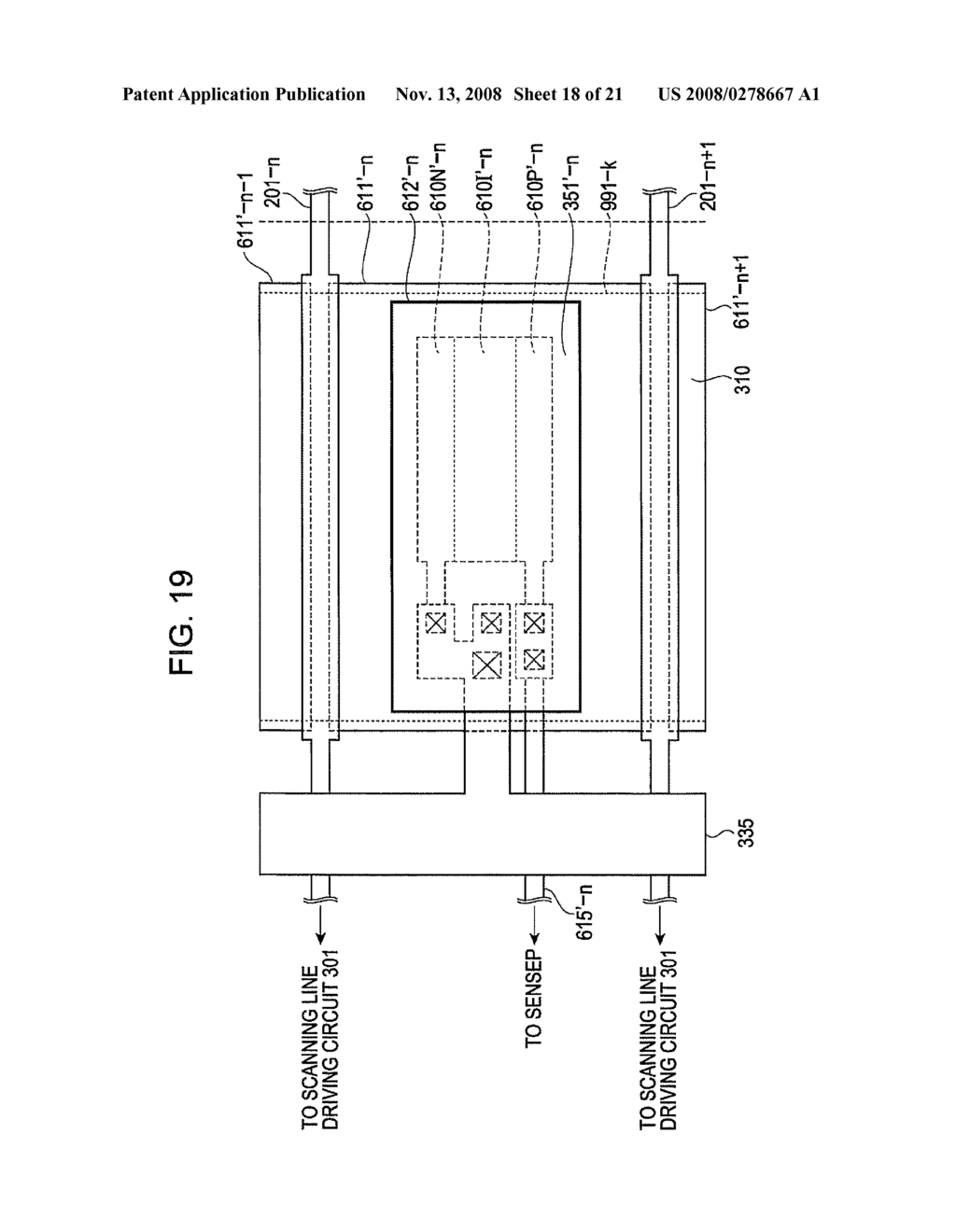 DISPLAY DEVICE AND ELECTRONIC APPARATUS INCLUDING DISPLAY DEVICE - diagram, schematic, and image 19