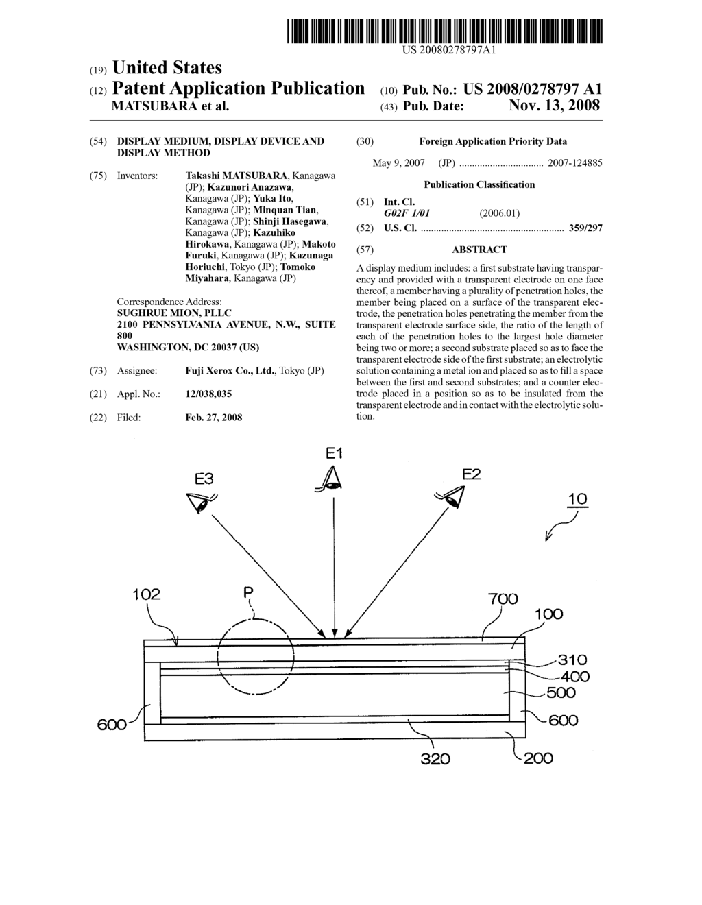 DISPLAY MEDIUM, DISPLAY DEVICE AND DISPLAY METHOD - diagram, schematic, and image 01