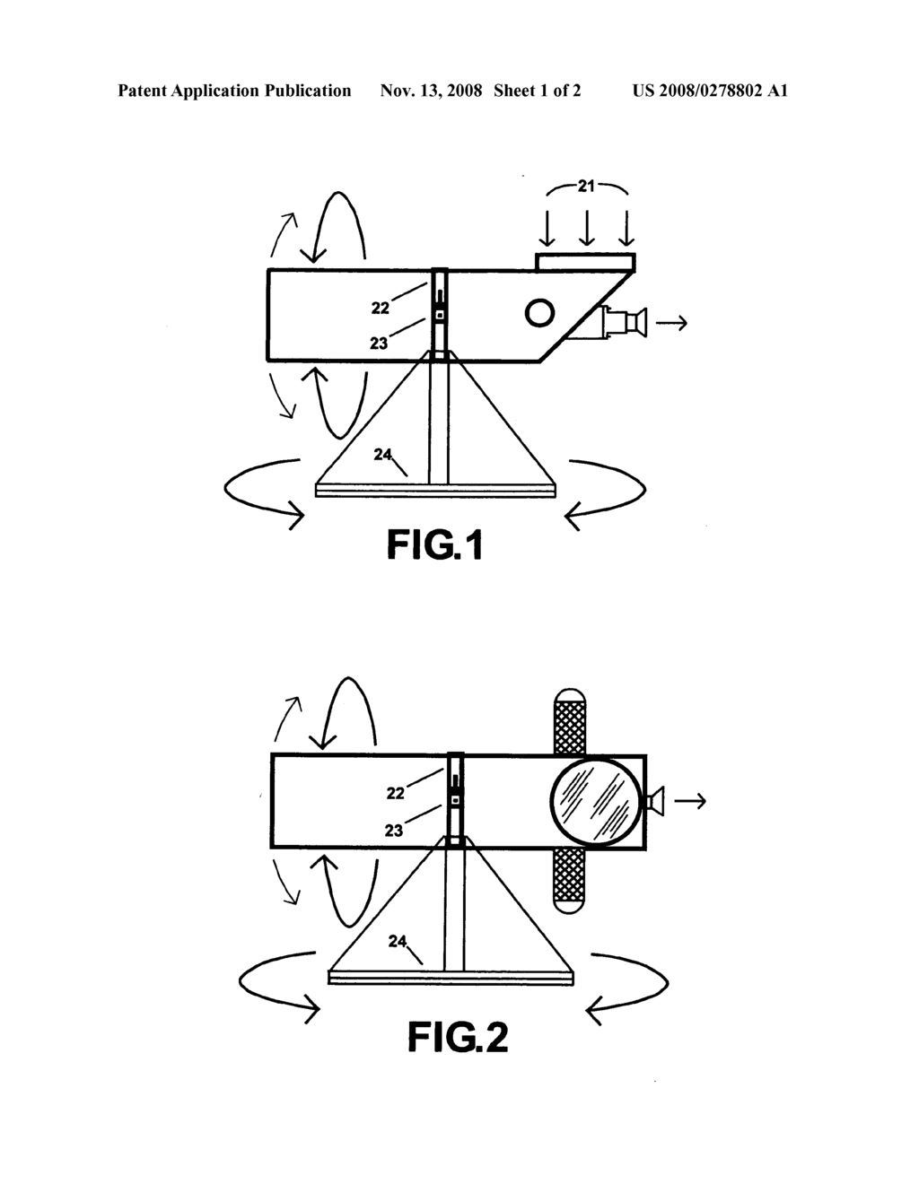 Side Aperture telescope mount - diagram, schematic, and image 02