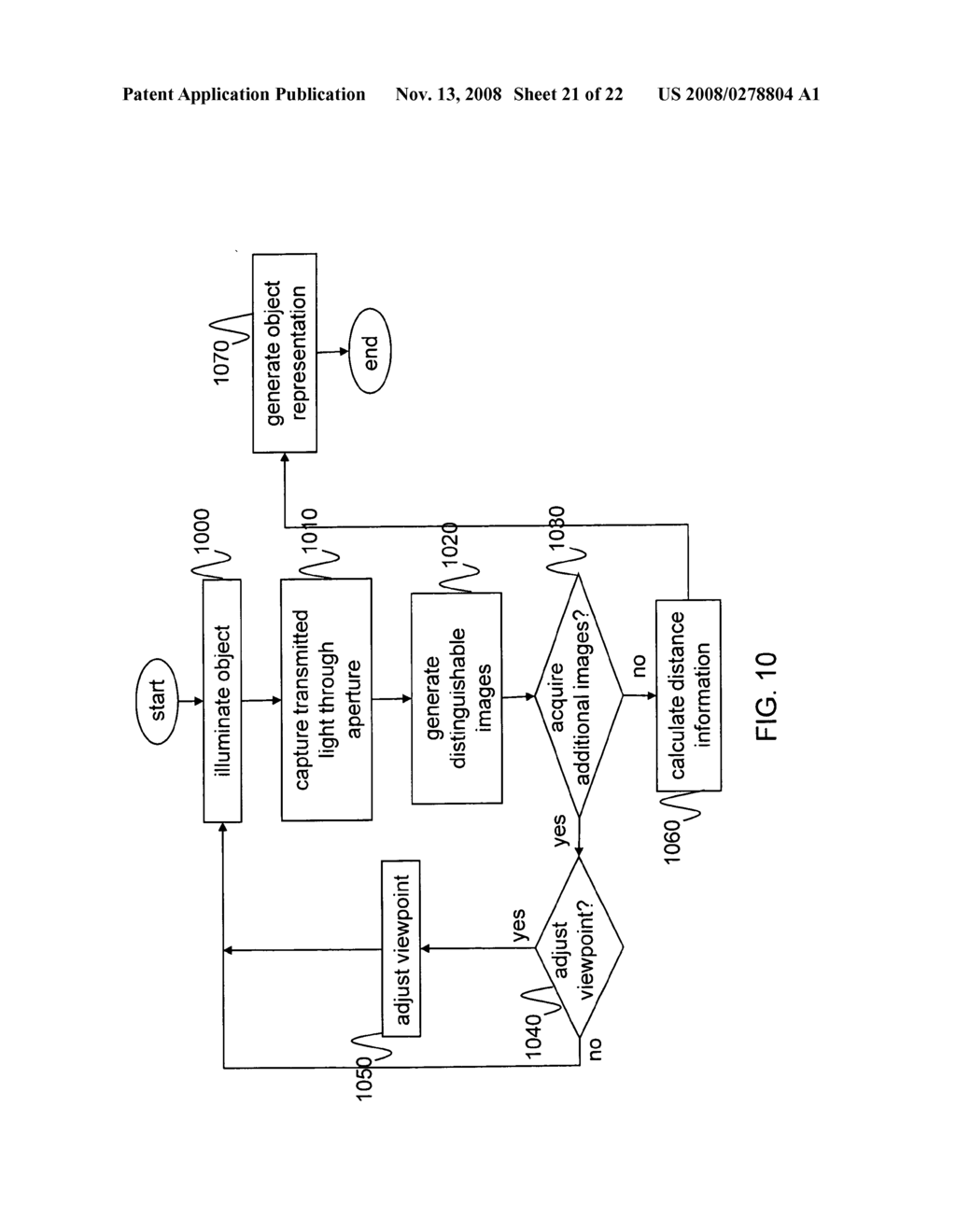 Method and apparatus for quantitative 3-D imaging - diagram, schematic, and image 22