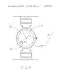 Timepiece with alert timer diagram and image