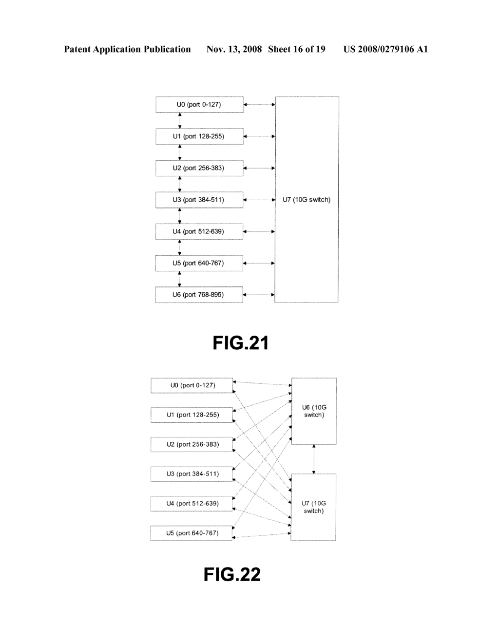 SWITCHING FABRICS AND CONTROL PROTOCOLS FOR THEM - diagram, schematic, and image 17