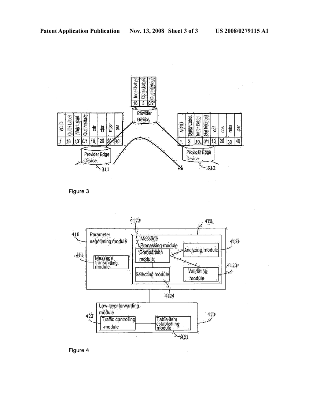 Method And Device For Implementing Resource Control On An Access Layer For A VC In An L2VPN - diagram, schematic, and image 04