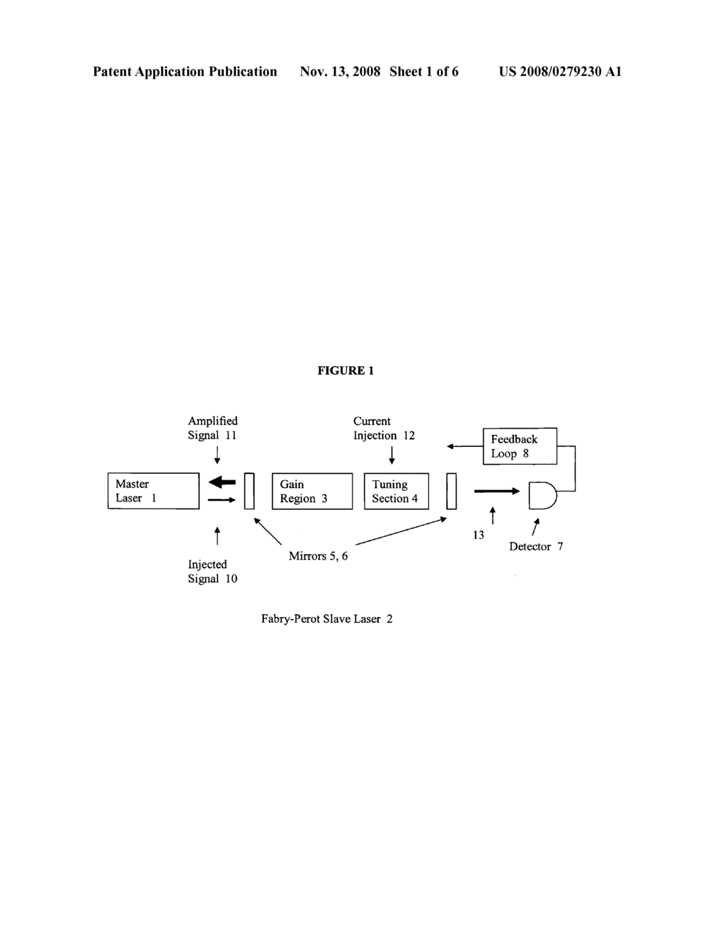 Fabry-perot laser system with phase section, and method of use thereof - diagram, schematic, and image 02