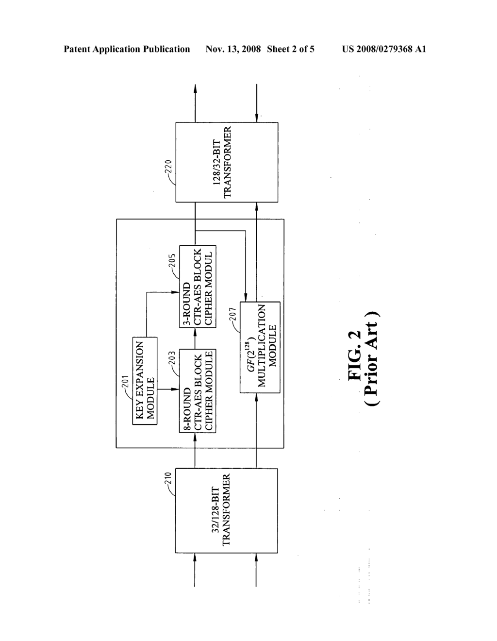 Low-Latency Method And Apparatus Of Ghash Operation For Authenticated Encryption Galois Counter Mode - diagram, schematic, and image 03