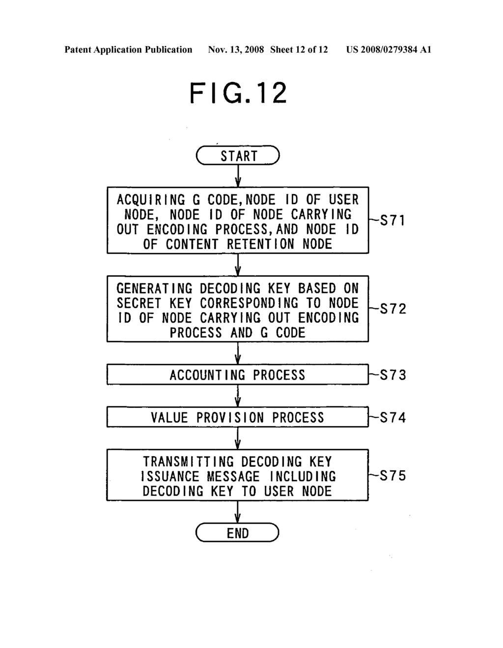 Information delivery system, information delivery method, node device, key data management device, and recording medium - diagram, schematic, and image 13