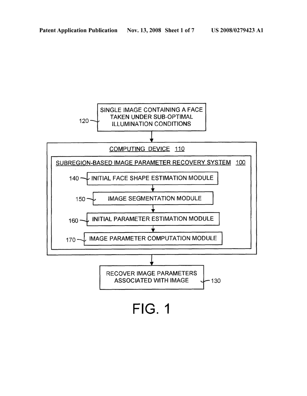 RECOVERING PARAMETERS FROM A SUB-OPTIMAL IMAGE - diagram, schematic, and image 02