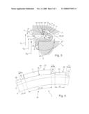 Securing Device For a Bearing Ring in a Housing diagram and image