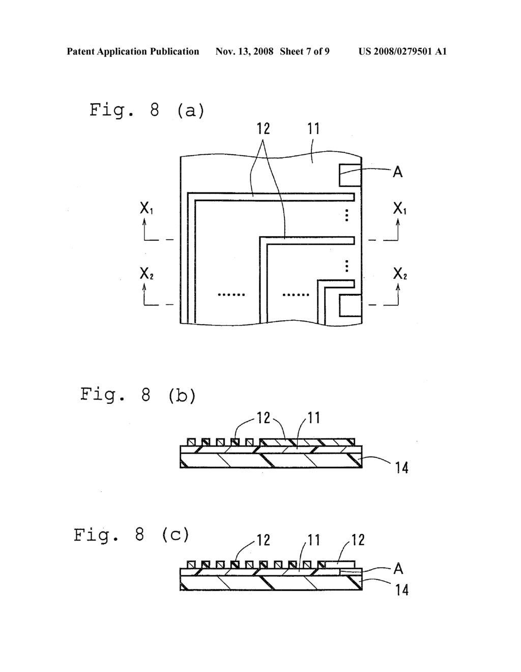 LENS-EQUIPPED OPTICAL WAVE GUIDE DEVICE FOR TOUCH PANEL AND OPTICAL WAVEGUIDE FOR USE IN THE SAME - diagram, schematic, and image 08