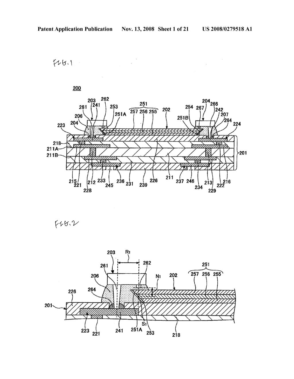 OPTICAL WAVEGUIDE AND METHOD OF MANUFACTURING THE SAME, AND METHOD OF MANUFACTURING OPTICAL/ELECTRICAL HYBRID SUBSTRATE - diagram, schematic, and image 02