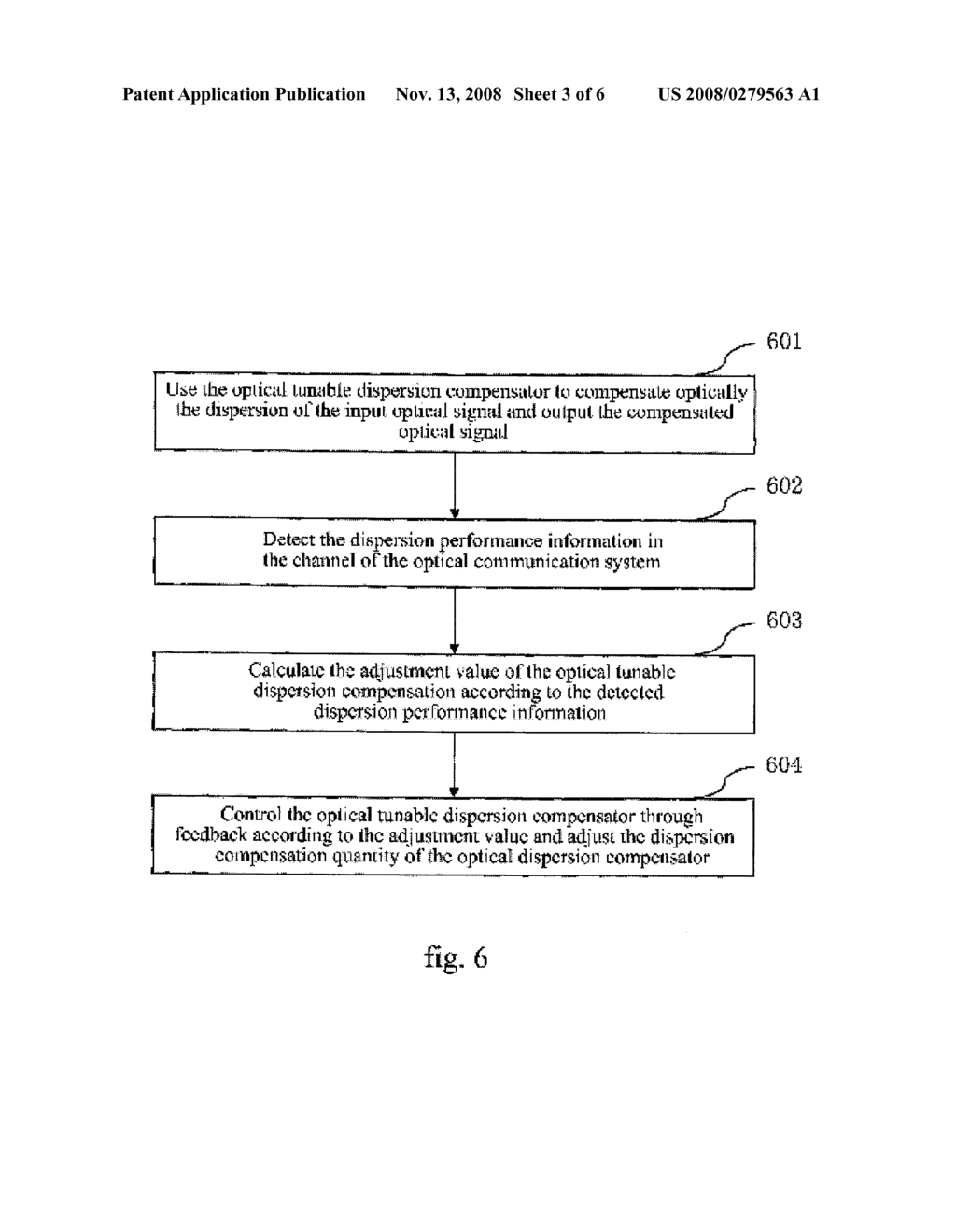 Apparatus and Method for Self-Adaptive Dispersion Compensating - diagram, schematic, and image 04