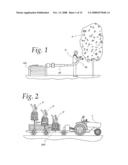 TRANSPORT SYSTEM FOR FRUIT AND LIKE OBJECTS diagram and image