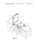 Multi-tier parking lot with a waterproof parking space under each ground parking space diagram and image