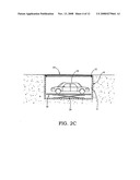 Multi-tier parking lot with a waterproof parking space under each ground parking space diagram and image