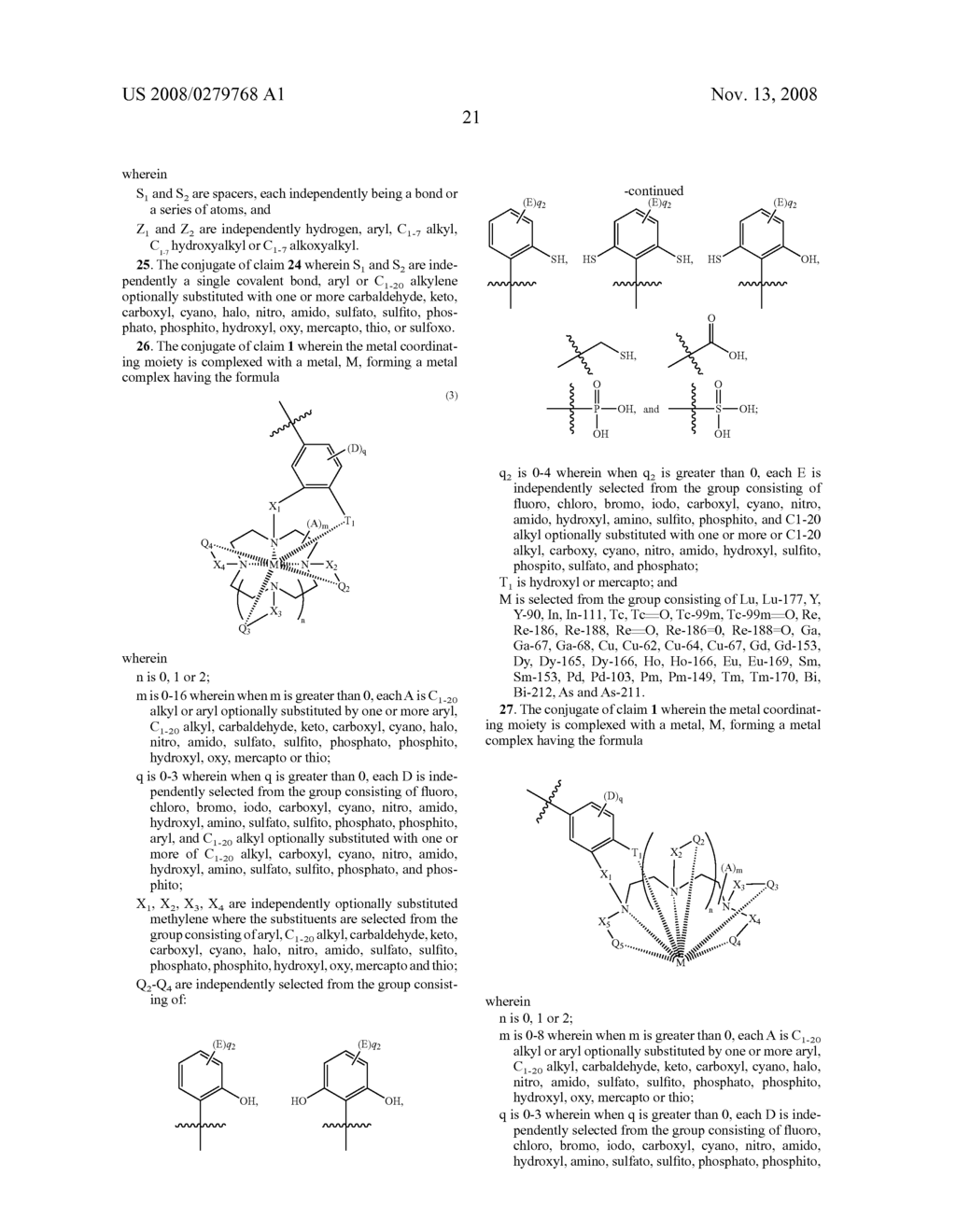 Bifunctional Metal Chelating Conjugates - diagram, schematic, and image 22