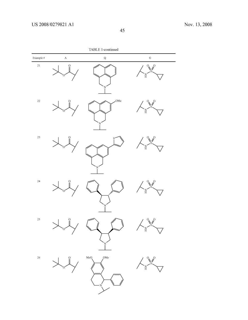 ARYLPIPERIDINYL AND ARYLPYRROLIDINYL MACROCYCLIC HEPATITIS C SERINE PROTEASE INHIBITORS - diagram, schematic, and image 46