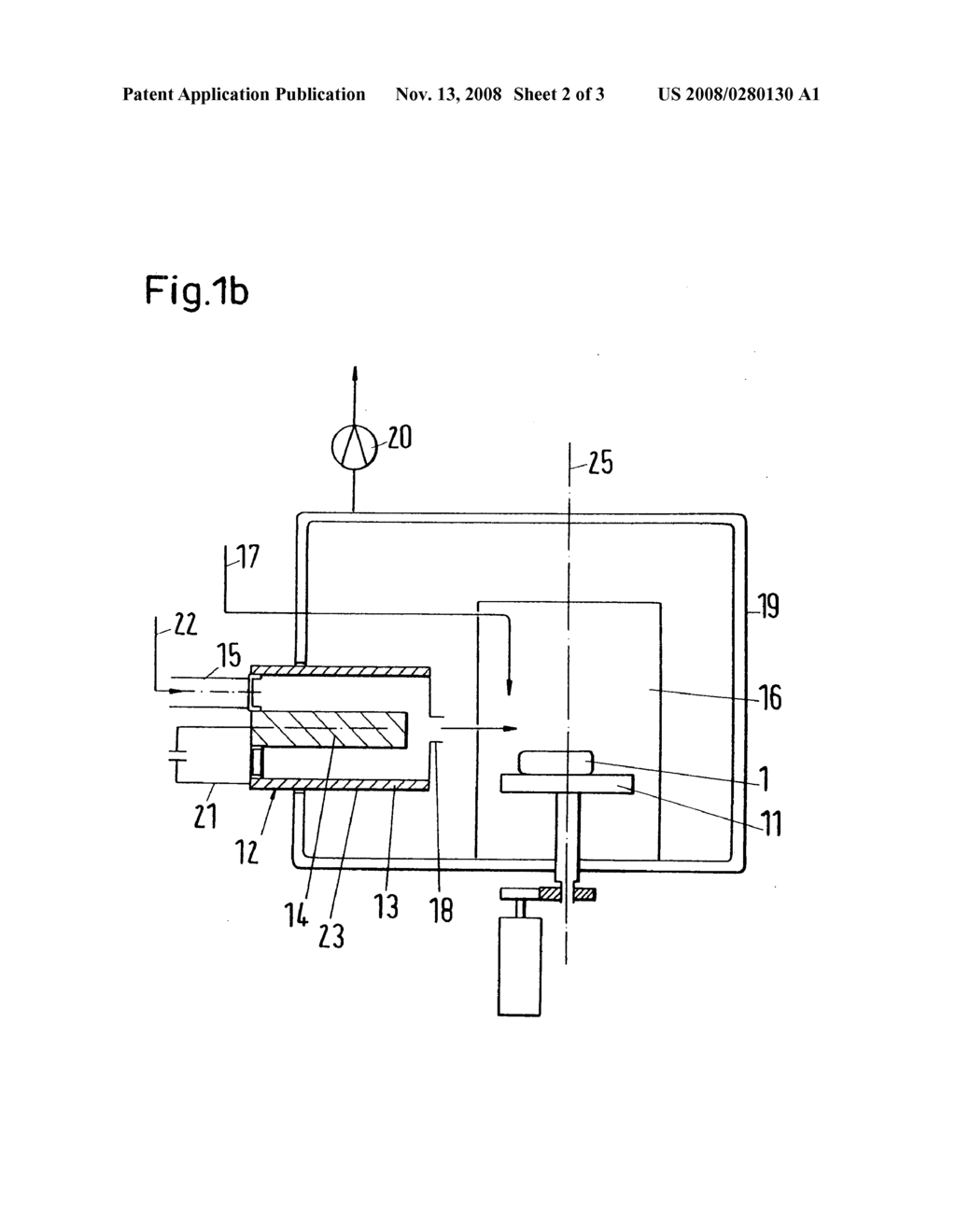 Component, an apparatus and a method for the manufacture of a layer system - diagram, schematic, and image 03