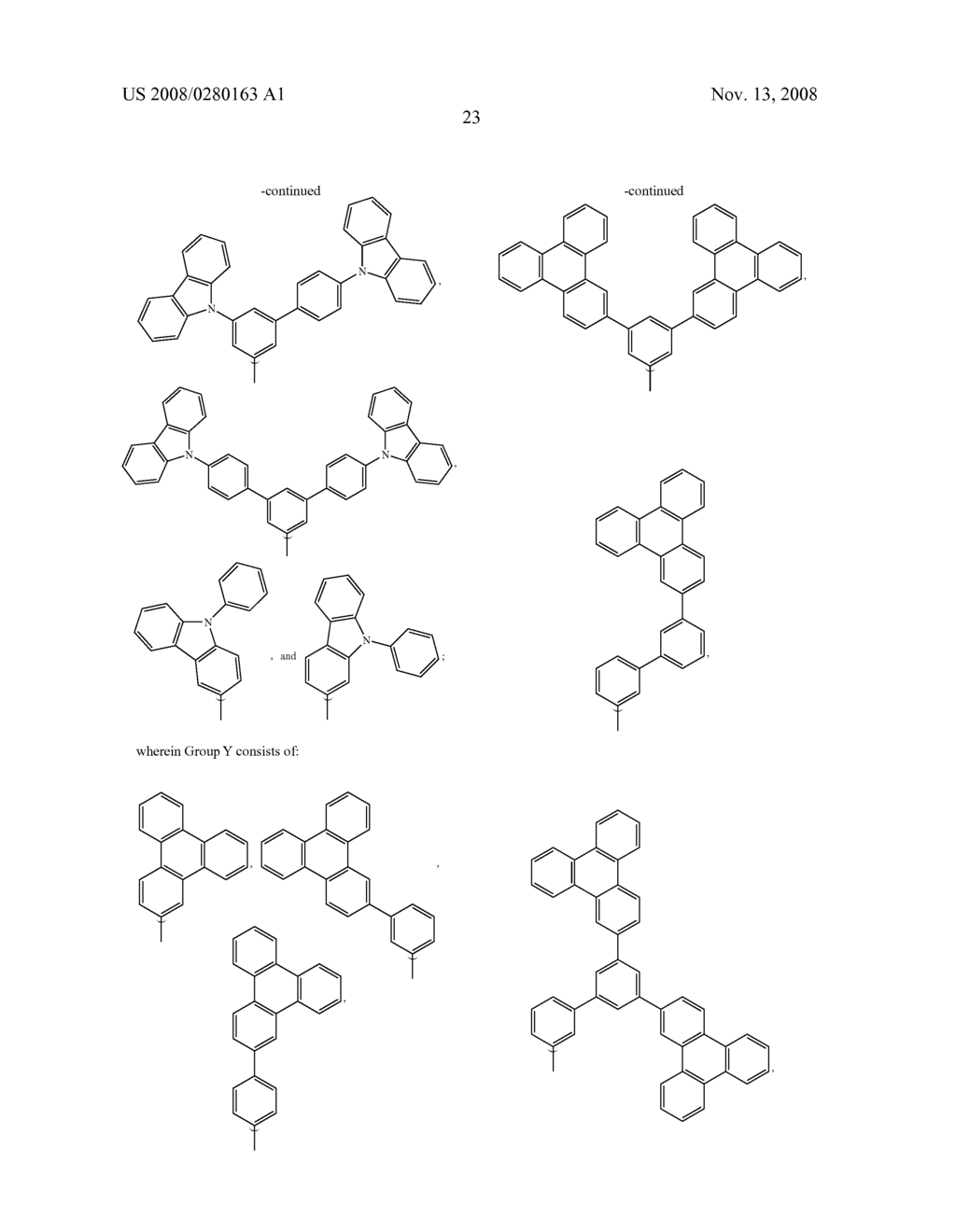 Organometallic compounds having host and dopant functionalities - diagram, schematic, and image 32