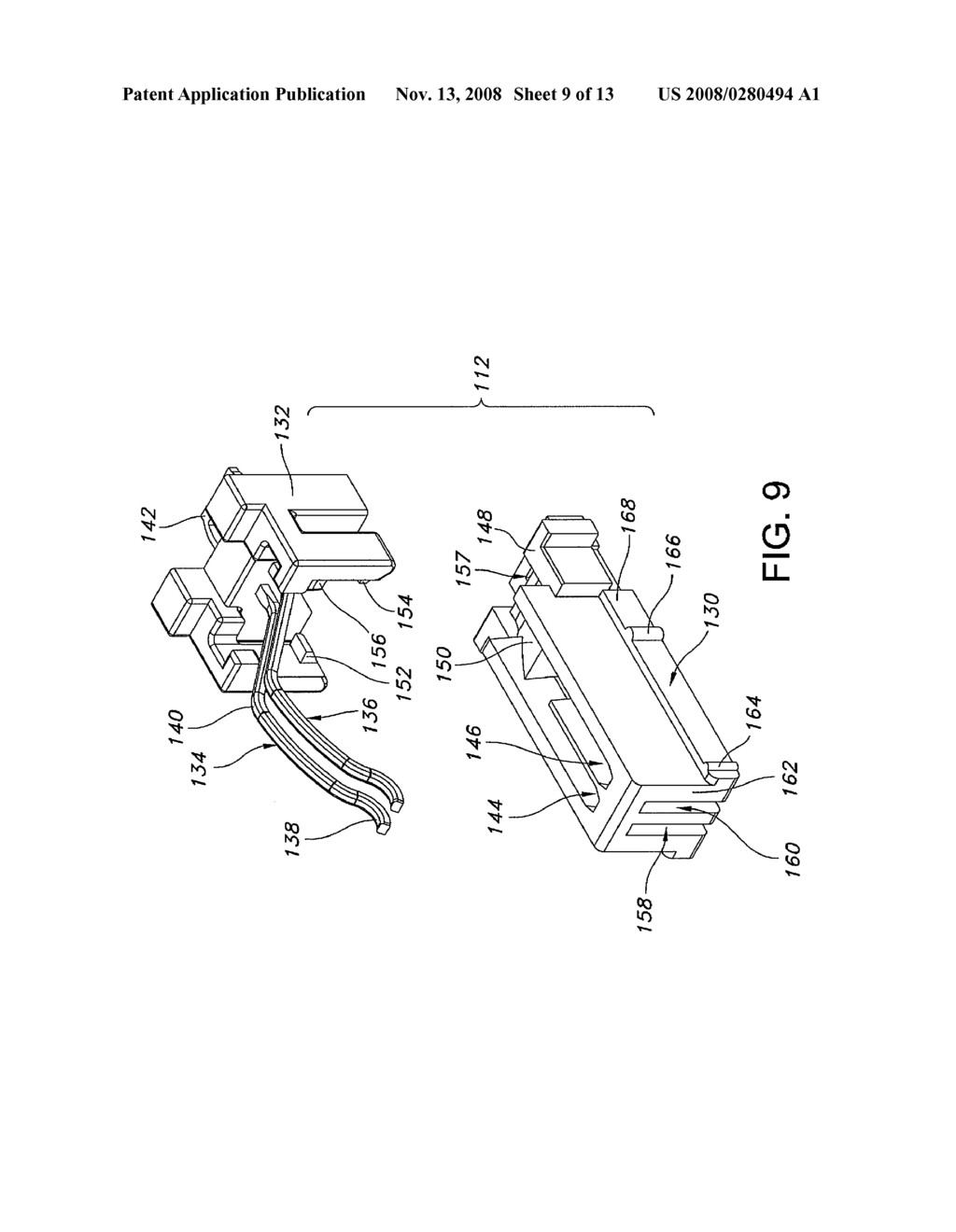 SHIELDED CONNECTOR ASSEMBLY FOR PRETERMINATED SYSTEMS - diagram, schematic, and image 10