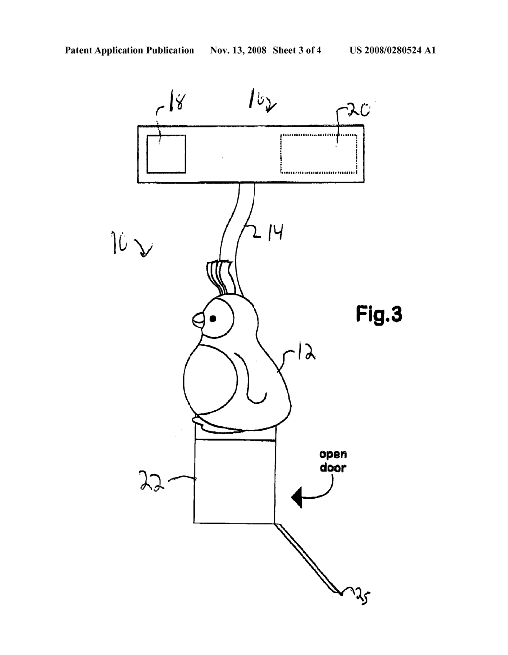 Combination mobile child's toy and identification device - diagram, schematic, and image 04