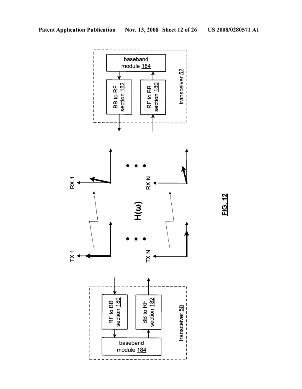 RF transceiver with adjustable antenna assembly - diagram, schematic, and image 13