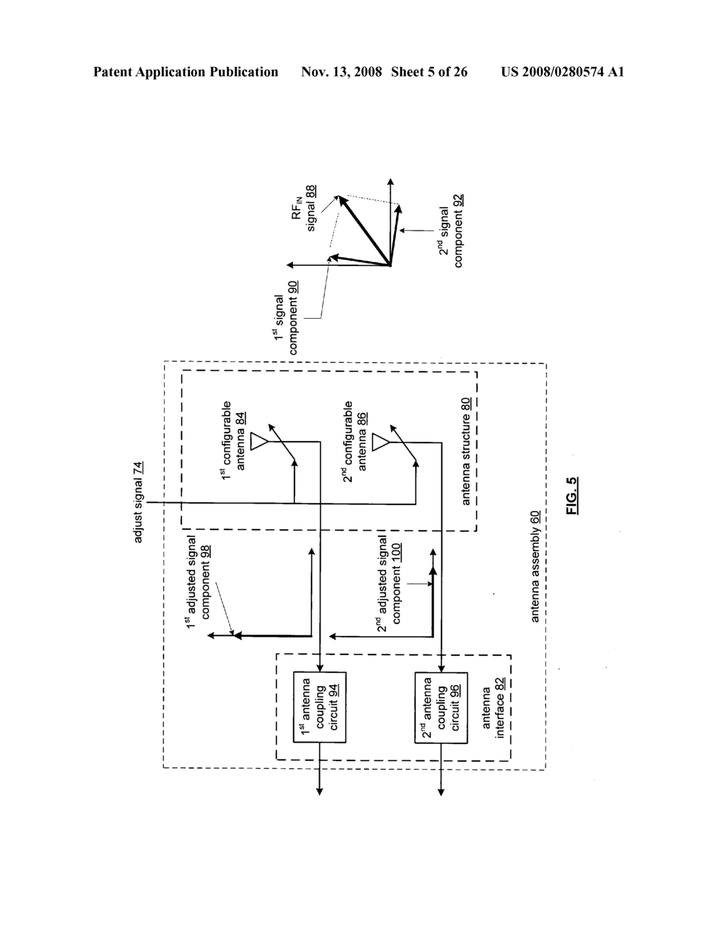 RF transmitter with adjustable antenna assembly - diagram, schematic, and image 06