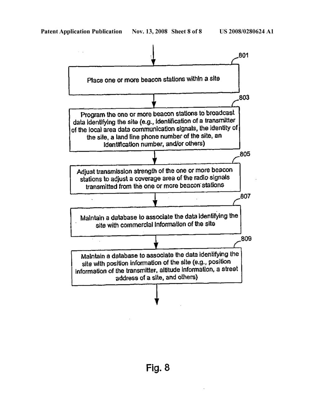 Methods and Apparatuses for Beacon Assisted Position Determination Systems - diagram, schematic, and image 09