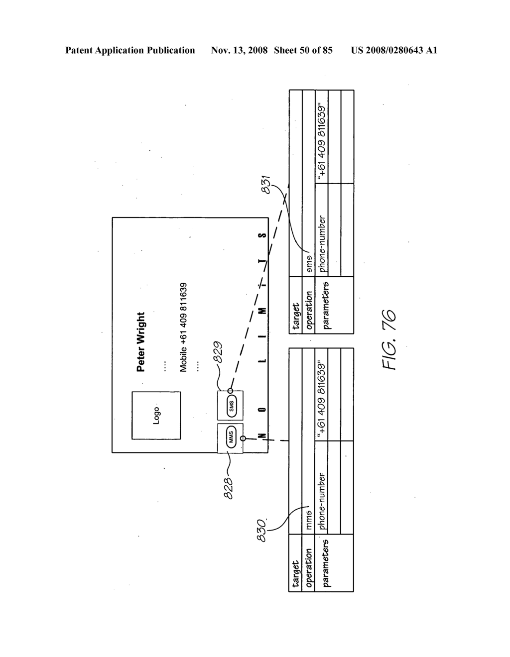 MODULAR MOBILE TELECOMMUNICATIONS DEVICE HAVING A PRINTER - diagram, schematic, and image 51