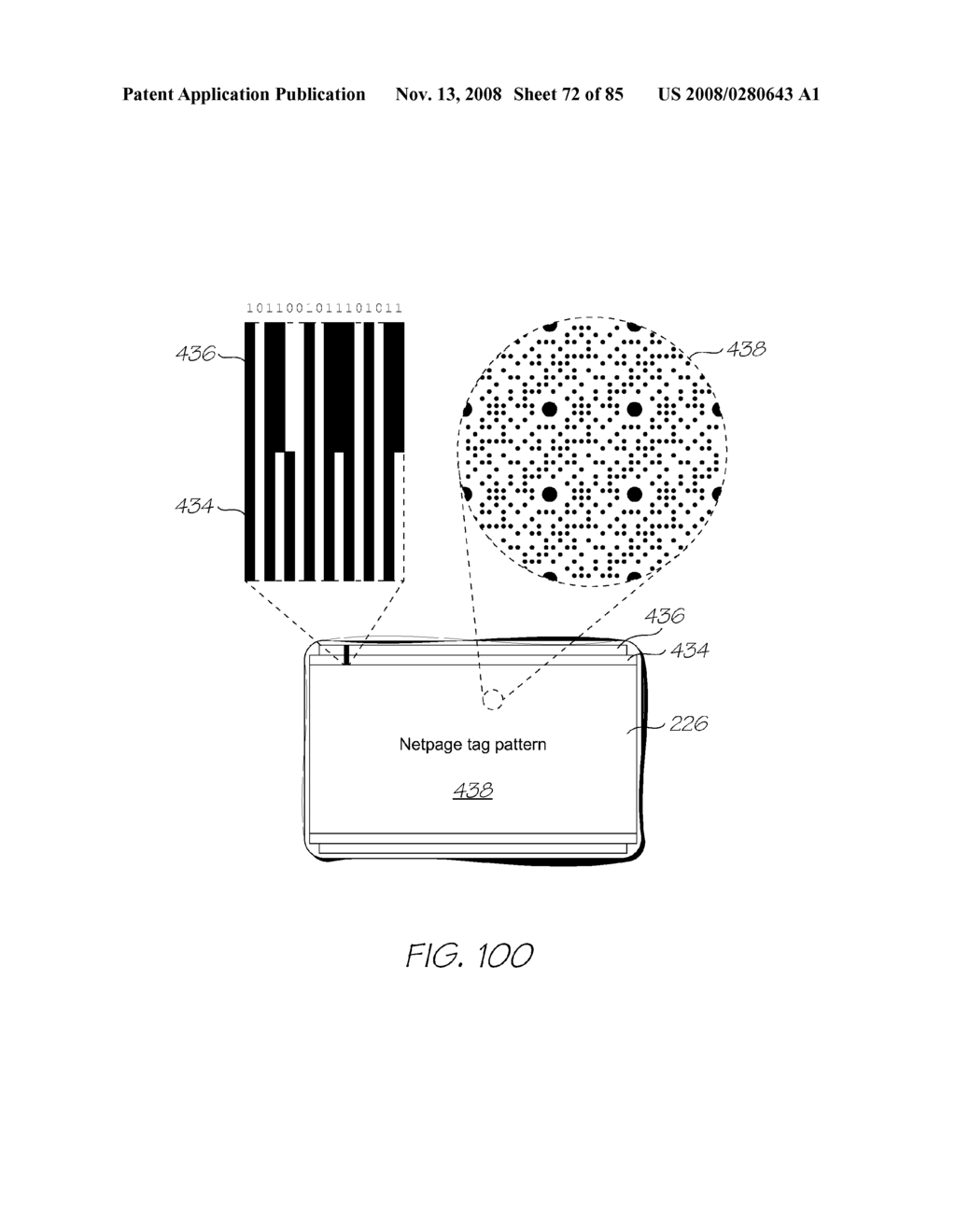 MODULAR MOBILE TELECOMMUNICATIONS DEVICE HAVING A PRINTER - diagram, schematic, and image 73