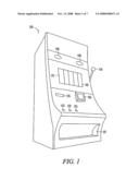 Wagering Game System with Vacuum Fluorescent Display diagram and image