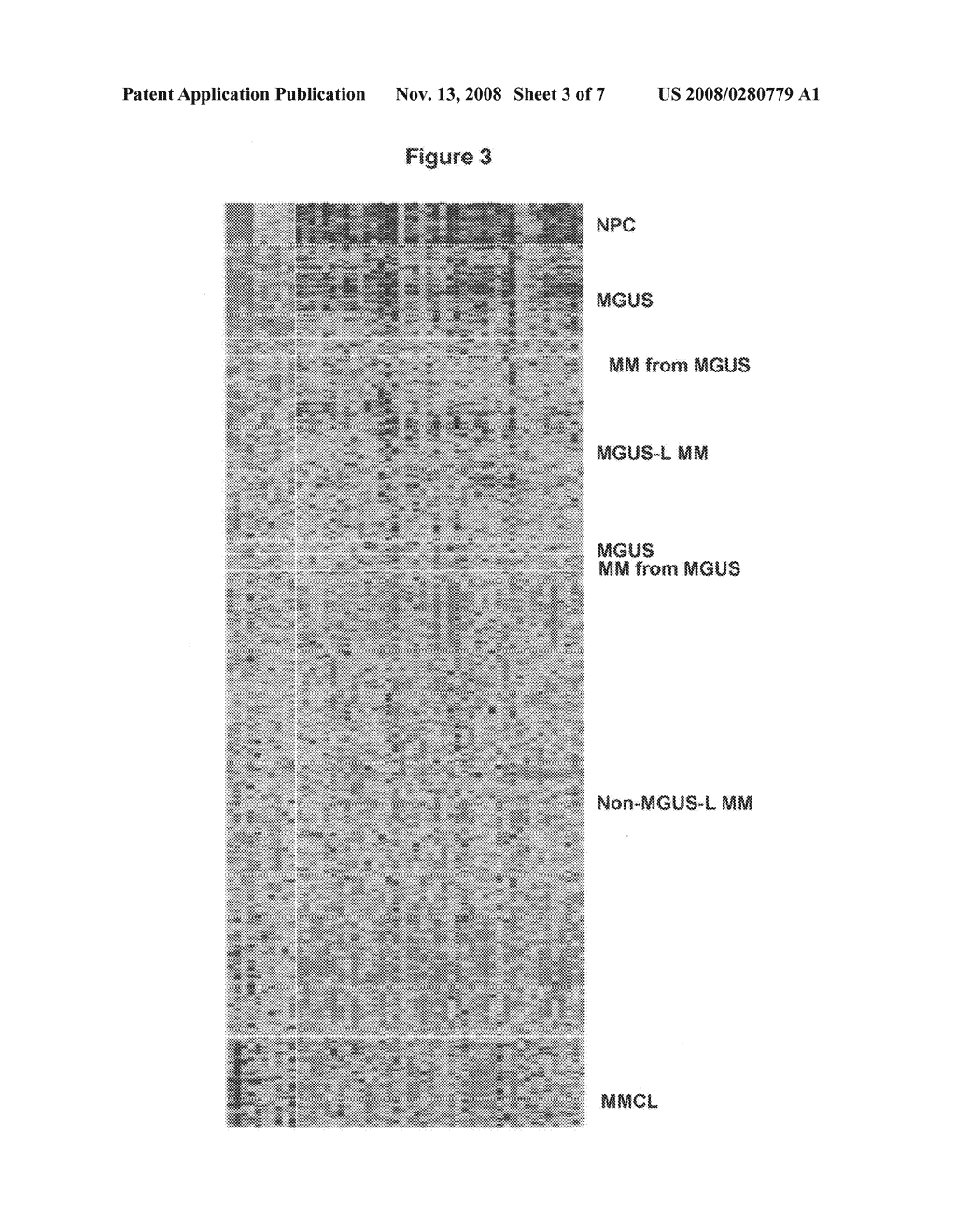 Gene expression profiling based identification of genomic signatures of multiple myeloma and uses thereof - diagram, schematic, and image 04