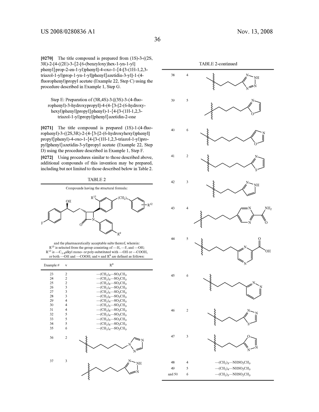 Anti-hypercholesterolemic biaryl azetidinone compounds - diagram, schematic, and image 37