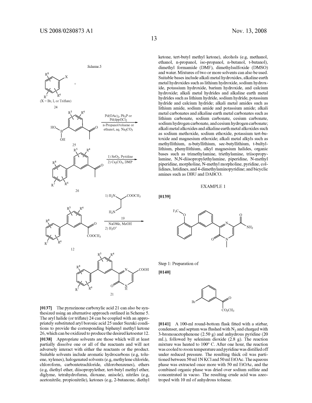 Biaryl Substituted Pyrazinones as Sodium Channel Blockers - diagram, schematic, and image 14