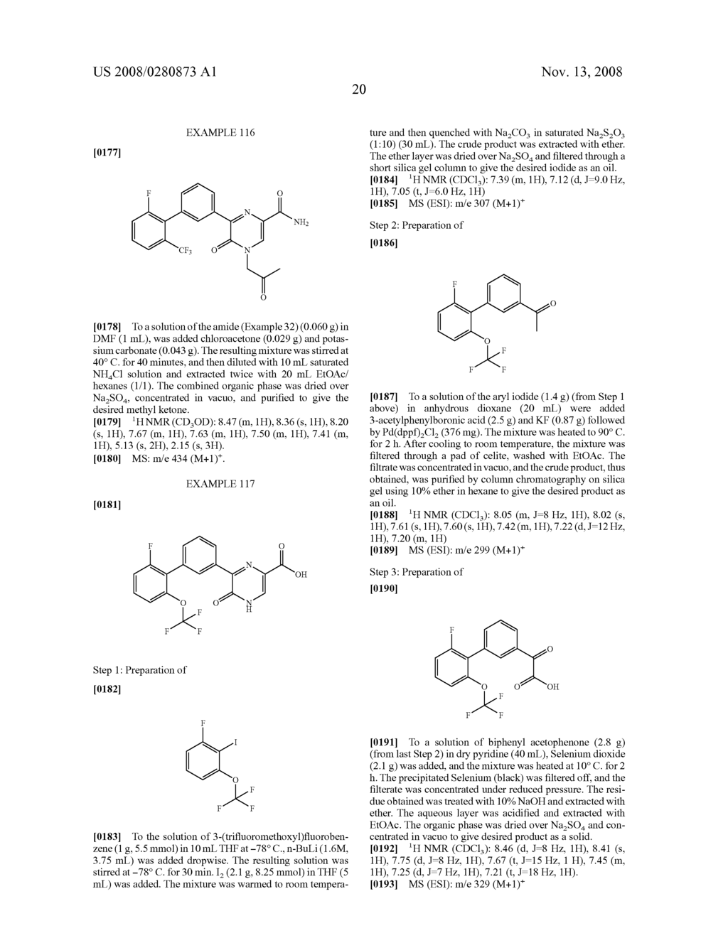 Biaryl Substituted Pyrazinones as Sodium Channel Blockers - diagram, schematic, and image 21