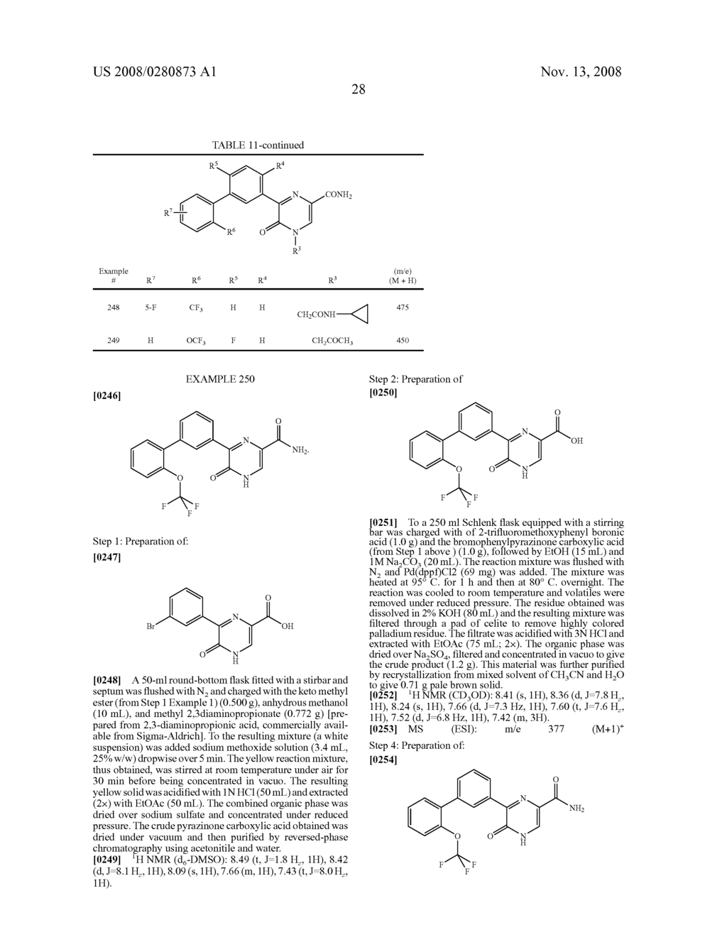 Biaryl Substituted Pyrazinones as Sodium Channel Blockers - diagram, schematic, and image 29