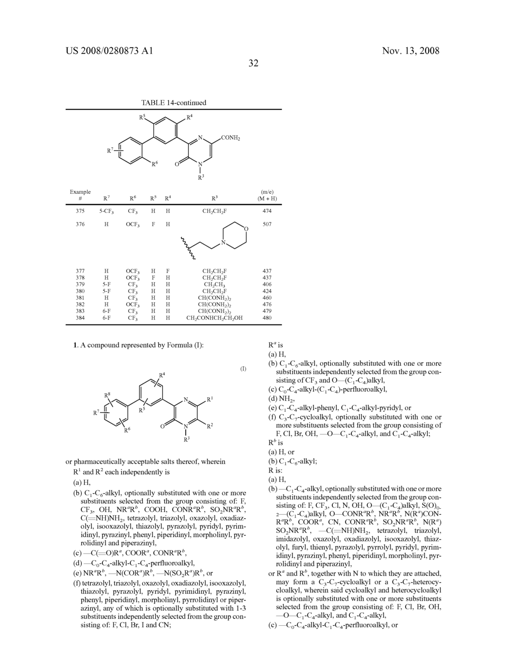 Biaryl Substituted Pyrazinones as Sodium Channel Blockers - diagram, schematic, and image 33