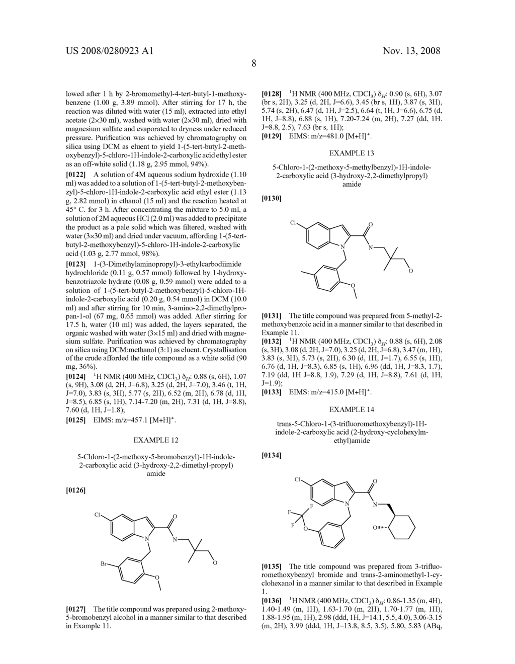 1-Benzylindole-2-Carboxamide Derivatives - diagram, schematic, and image 09