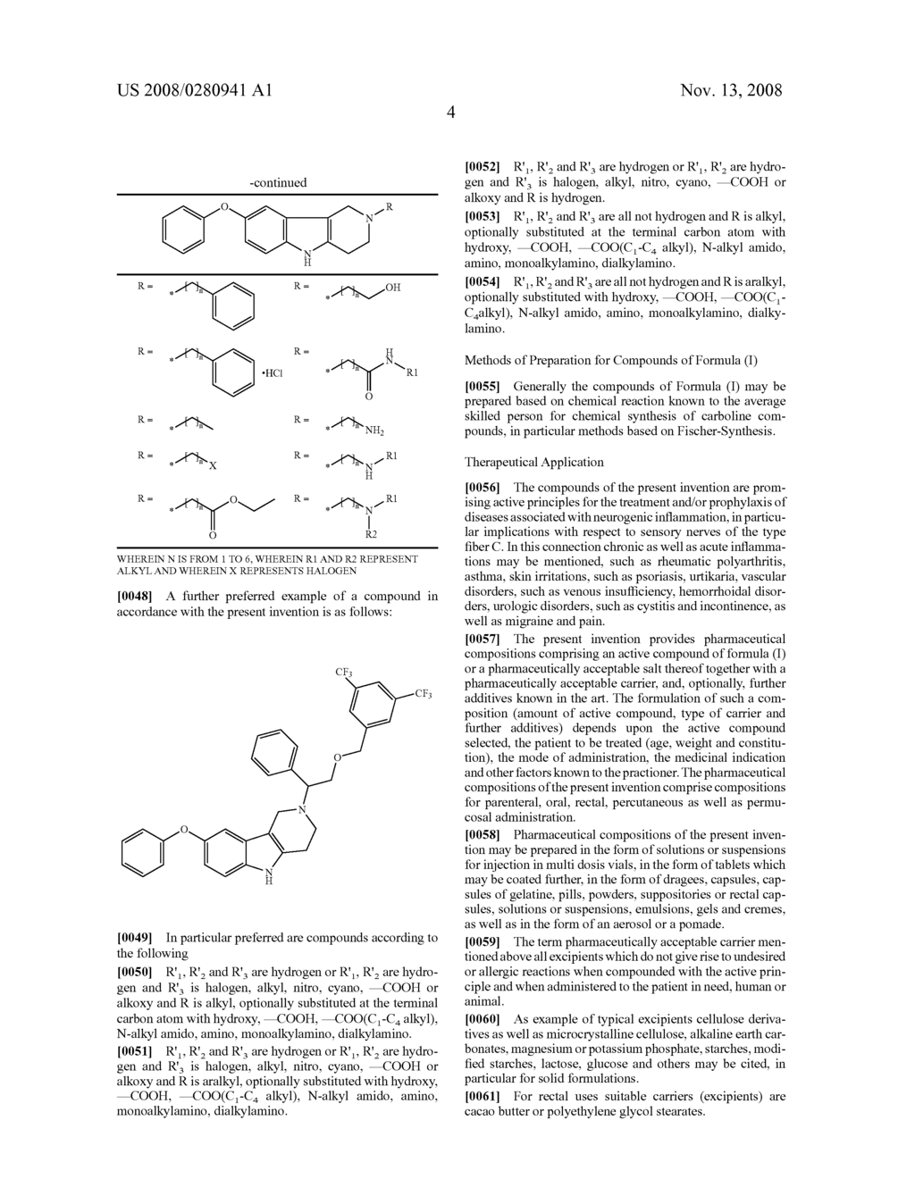 8-Phenoxy-Gamma Carboline Derivatives - diagram, schematic, and image 05