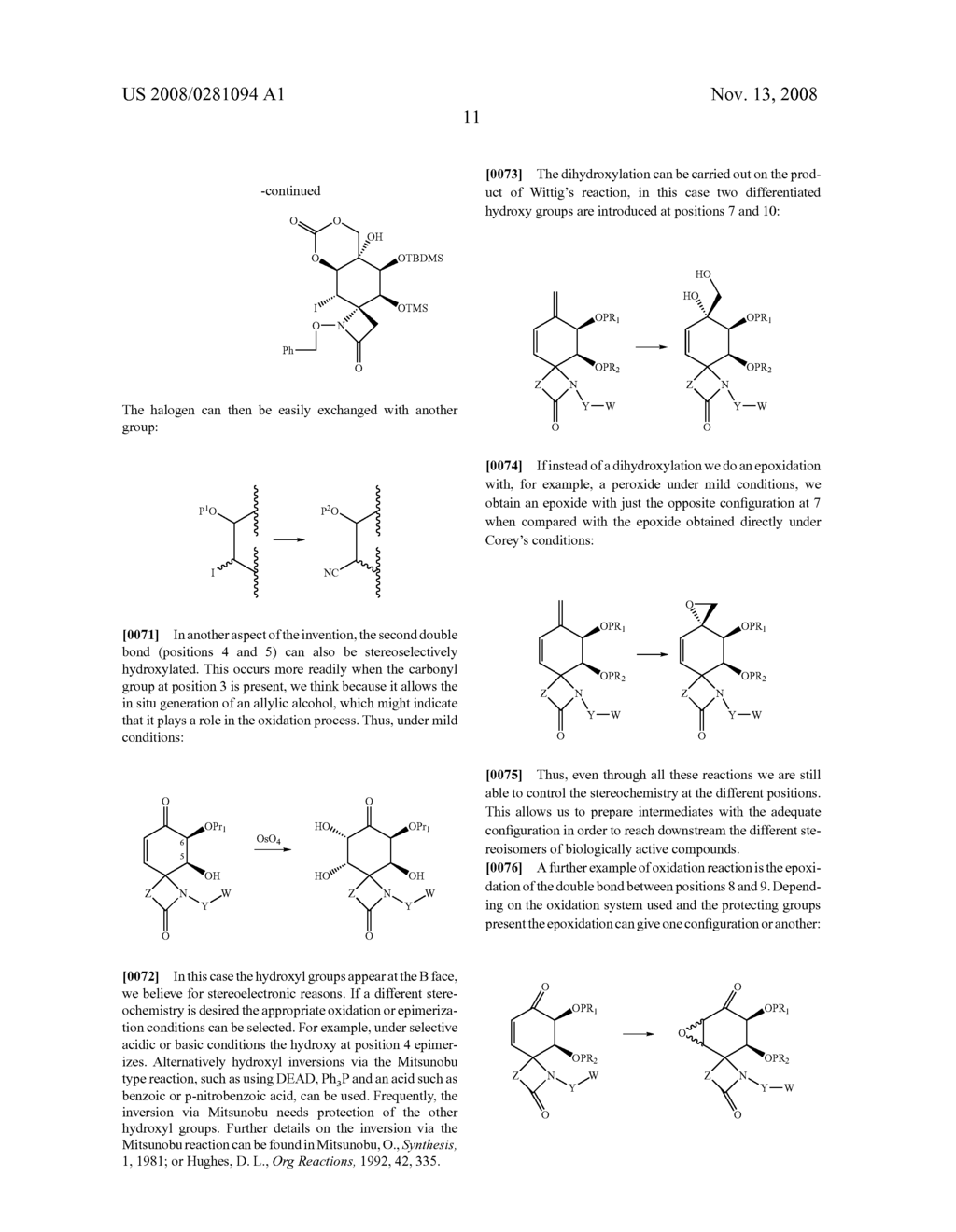 Regioselective Functionalisation and Protection of Spirolactams - diagram, schematic, and image 12