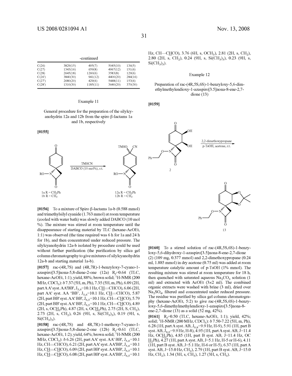 Regioselective Functionalisation and Protection of Spirolactams - diagram, schematic, and image 32