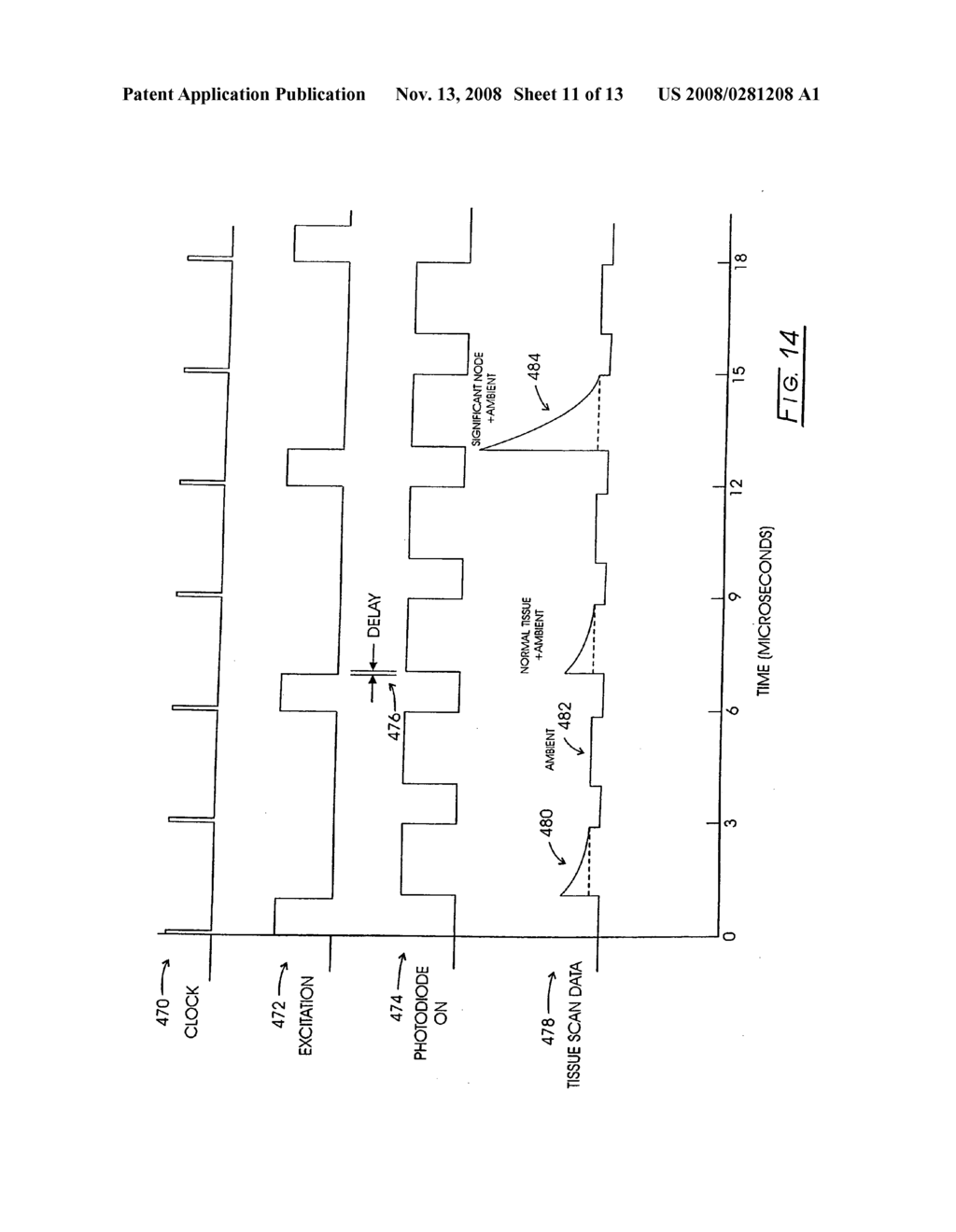 System, method and apparatus for the detection of patient-borne fluorescing materials - diagram, schematic, and image 12