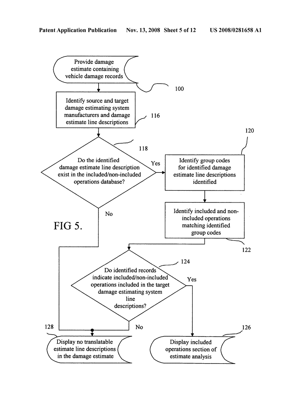 Systems and methods for creating and reviewing vehicle damage repair estimates, and notifying entities of issues relating to manufacturer's warranty or repair content - diagram, schematic, and image 06