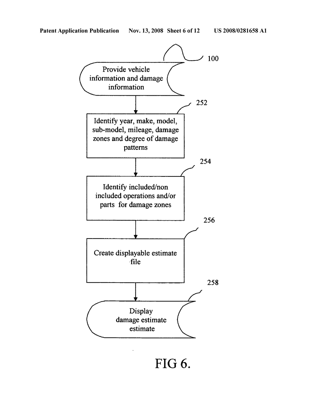 Systems and methods for creating and reviewing vehicle damage repair estimates, and notifying entities of issues relating to manufacturer's warranty or repair content - diagram, schematic, and image 07