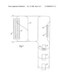 Method for Placing a Palletless Goods Package in a Stock Shelf and Delivering Therefrom and for Controlling Logistics of Packages diagram and image