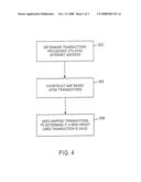 METHOD AND SYSTEM FOR DETECTING FRAUD IN A CREDIT CARD TRANSACTION OVER THE INTERNET diagram and image