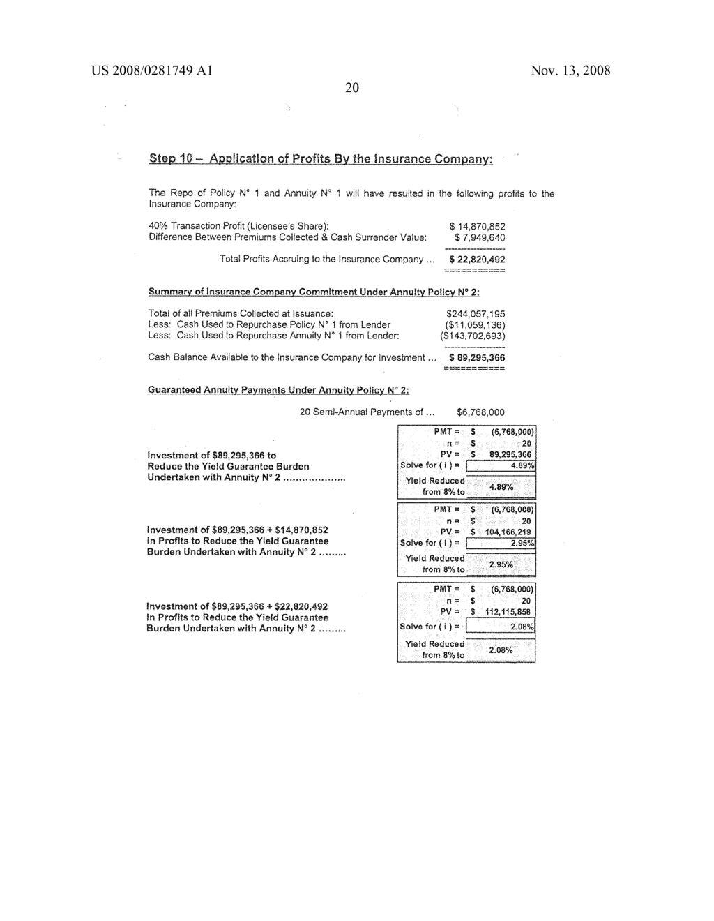 SYSTEM AND METHOD FOR HIGH-YIELD RETURNS IN RISKLESS-PRINCIPAL INTEREST RATE/YIELD ARBITRAGE - diagram, schematic, and image 21