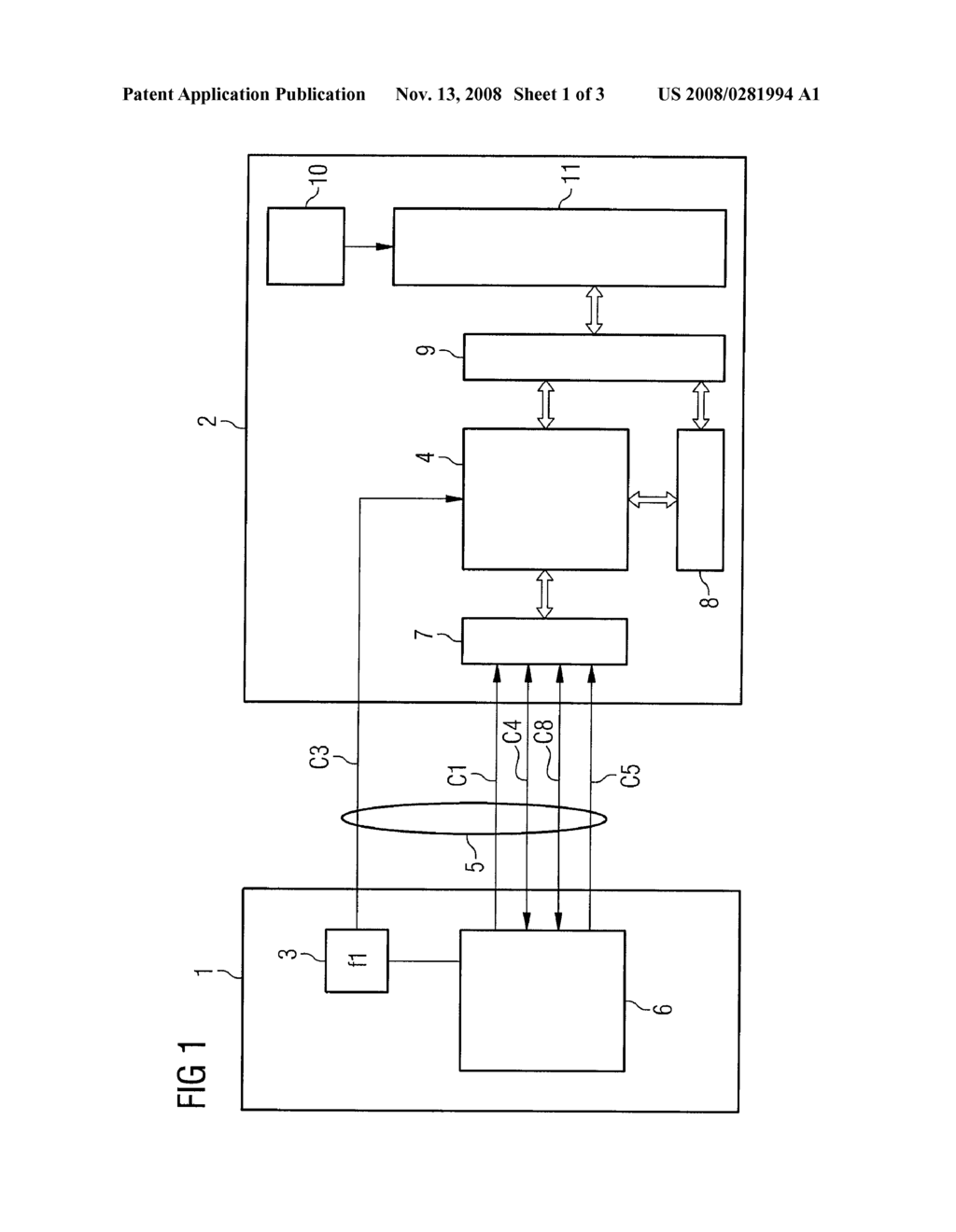 COMMUNICATION SYSTEM AND METHOD FOR OPERATING A COMMUNICATION SYSTEM - diagram, schematic, and image 02